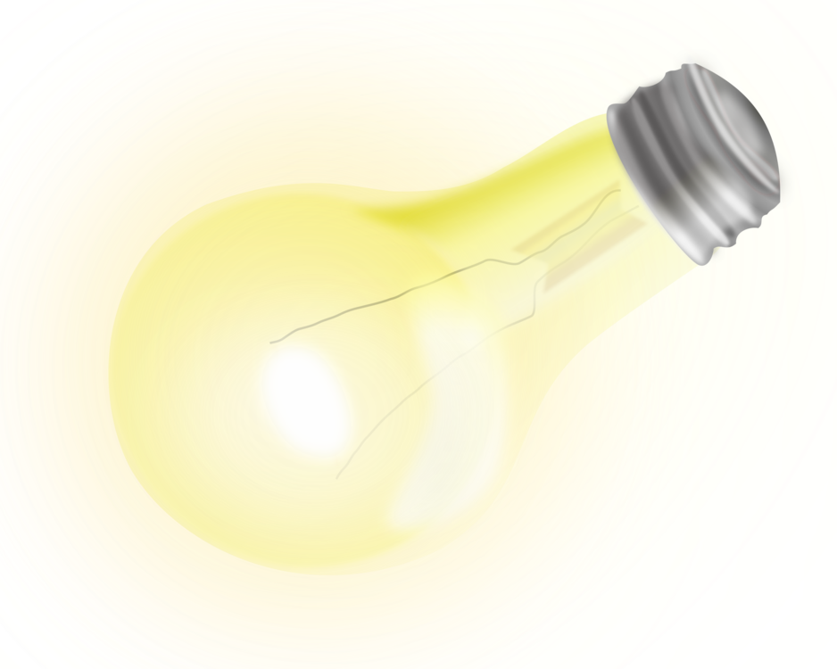 Yellow,Light,Incandescent Light Bulb