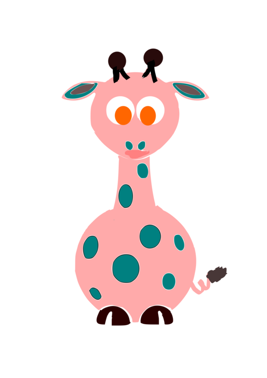 Giraffidae,Pink,Neck