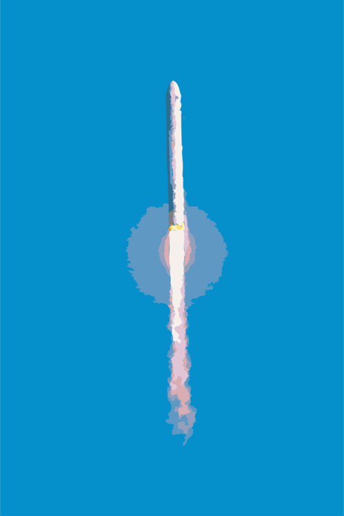 Spacecraft,Sky,Rocket