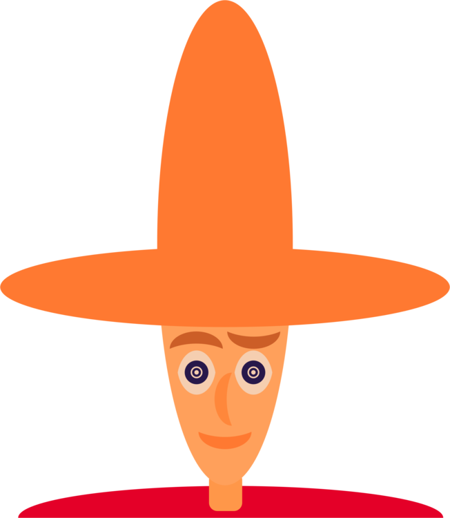 Sombrero,Headgear,Orange