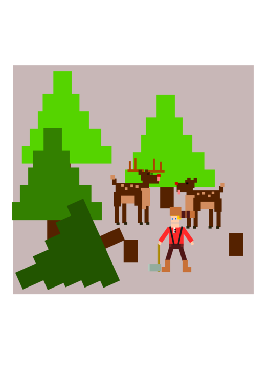 Christmas Ornament,Reindeer,Tree