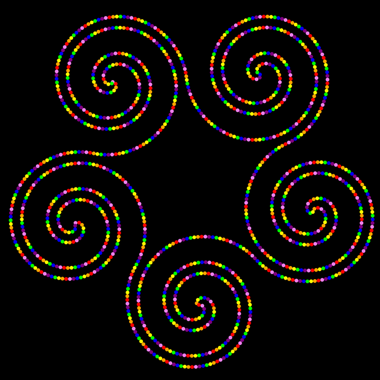 Spiral,Circle,Line