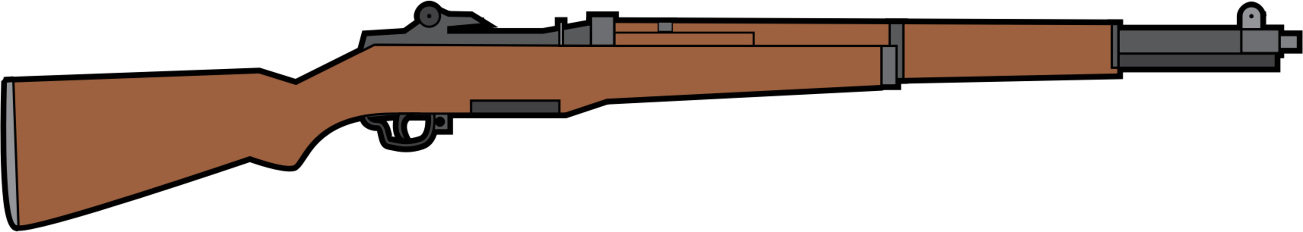 bayonet and gun clip art