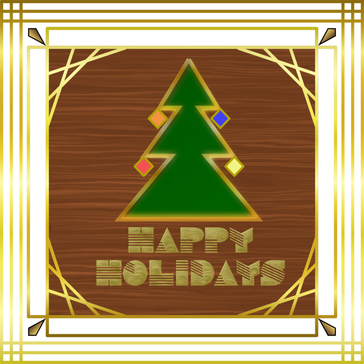 Picture Frame,Tree,Triangle