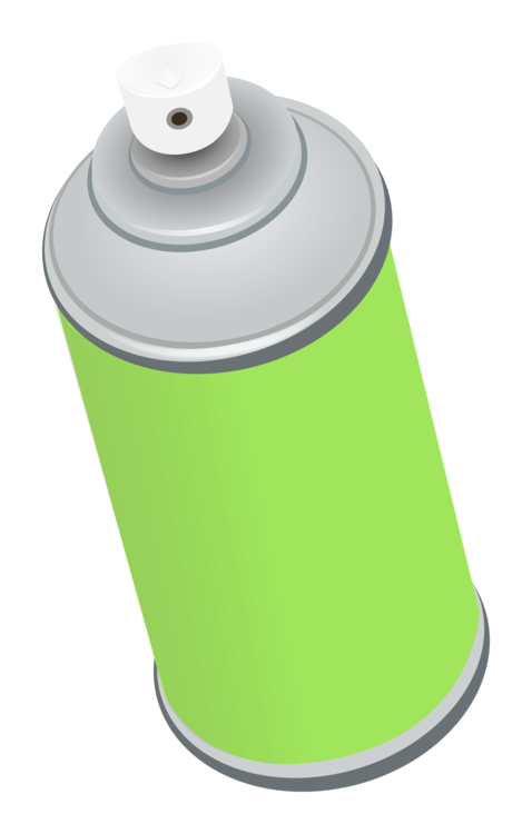 Green,Cylinder,Aerosol Spray