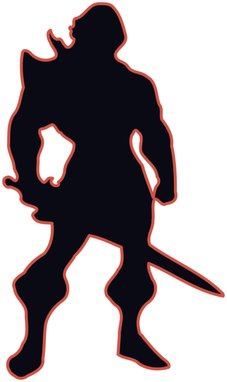 Silhouette,Fictional Character,Joint