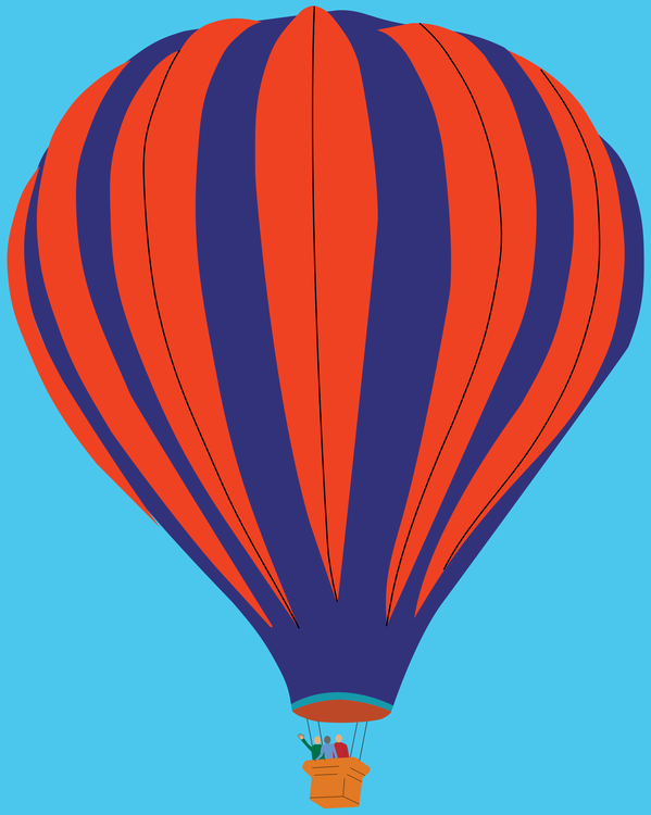 Blue,Hot Air Ballooning,Sky