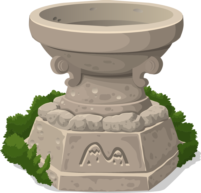 Flowerpot,Artifact,Fountain
