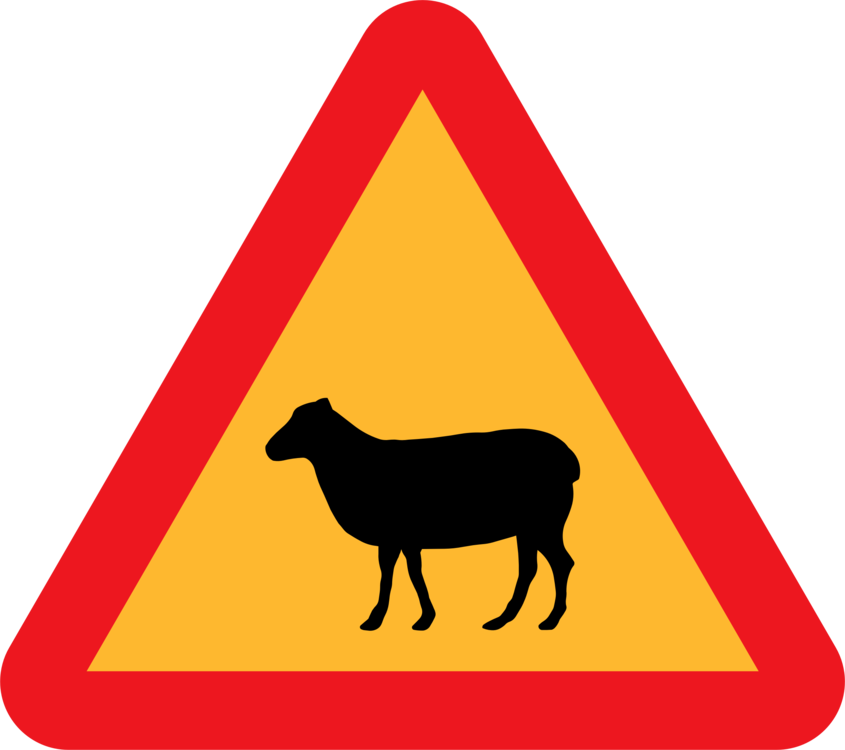 Cattle Like Mammal,Area,Traffic Sign