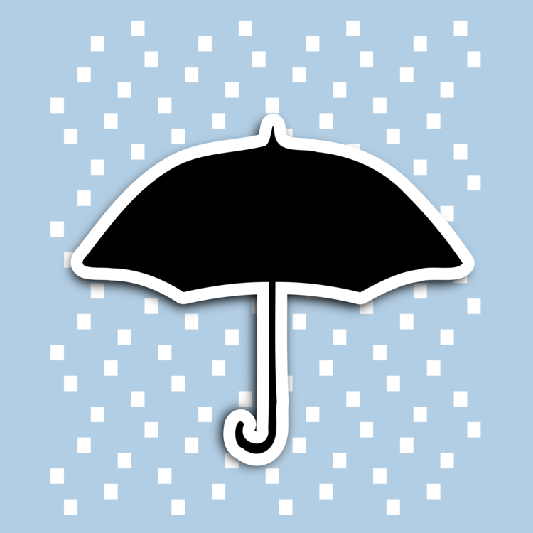 Blue,Umbrella,Symbol