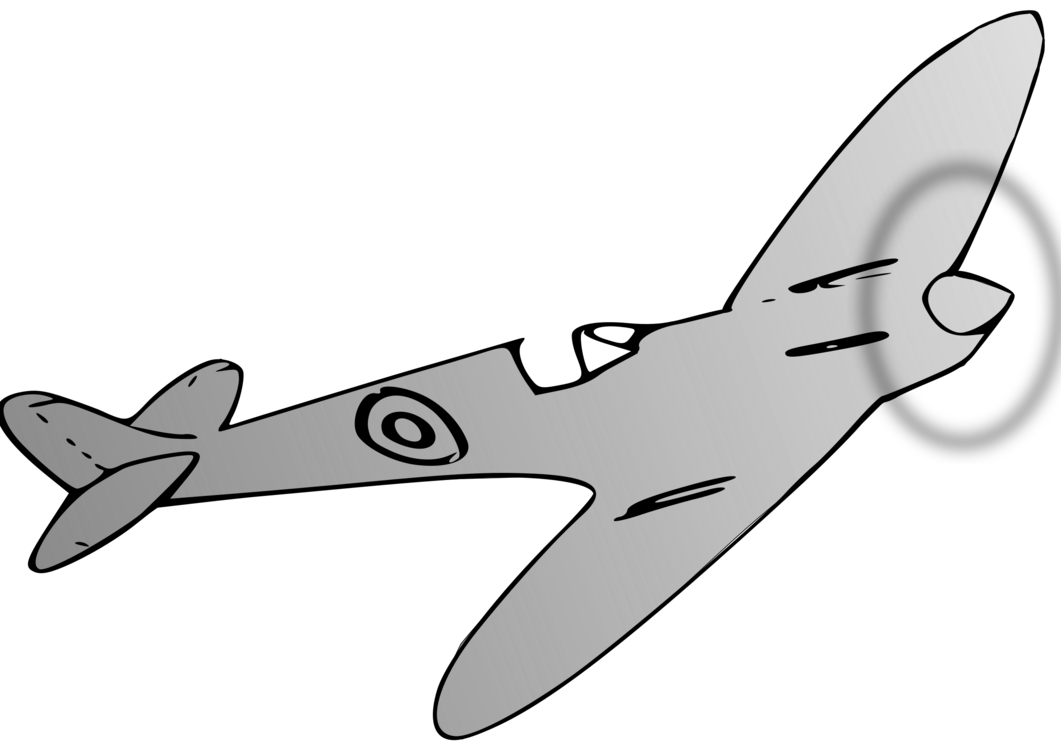 Propeller Driven Aircraft,Line Art,Angle