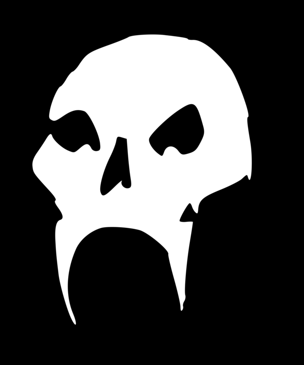 Head,Silhouette,Skull PNG Clipart - Royalty Free SVG / PNG