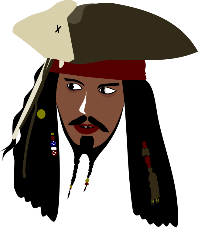 Pirates Jack Sparrow Svg, Pirates of the Caribbean Series