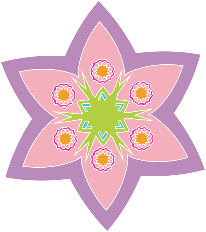 Pink,Flower,Symmetry