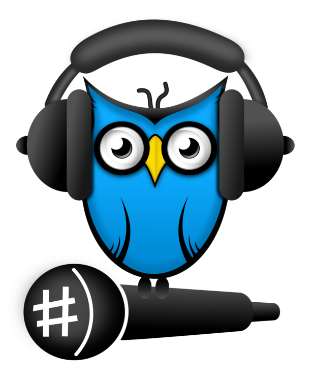 Owl,Headphones,Bird