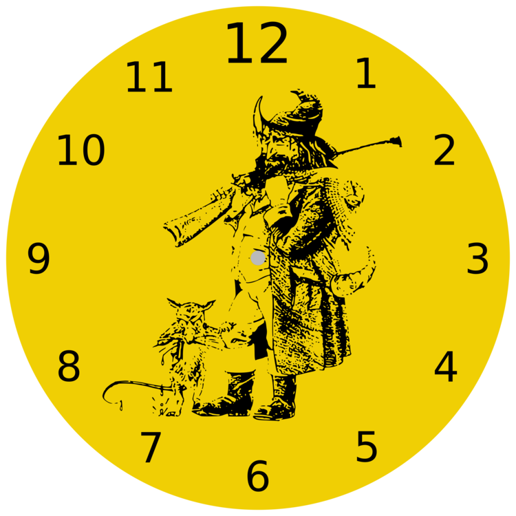 Home Accessories,Clock,Yellow