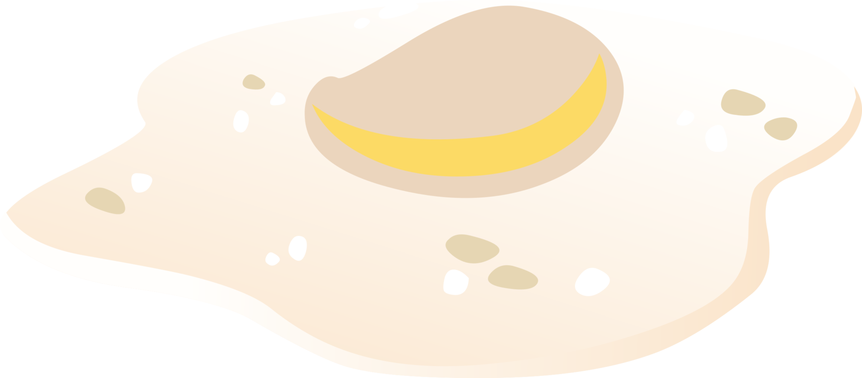 Yellow,Beige,Fried Egg