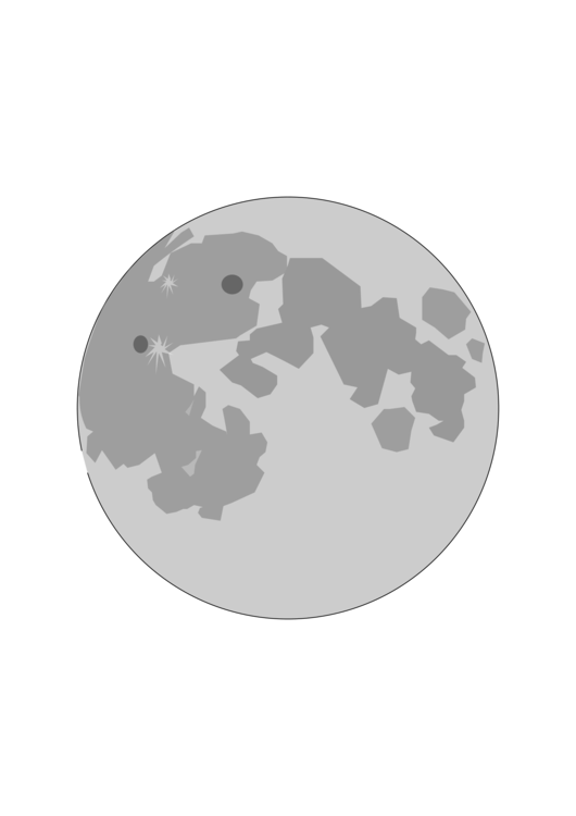 Oval,Circle,Moon