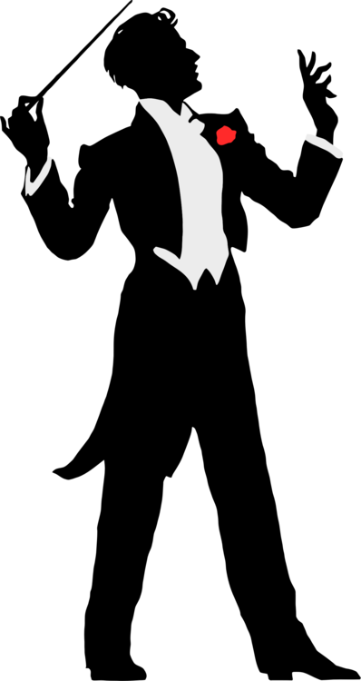 conductor silhouette png