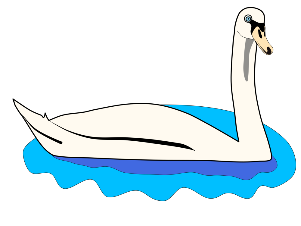 Line Art,Swan,Water Bird