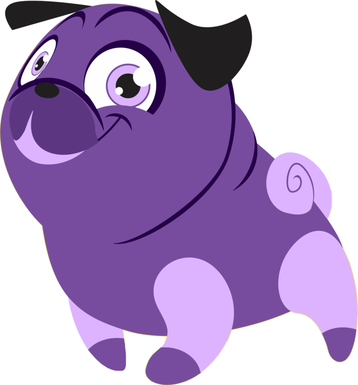 Toy Dog,Pug,Purple