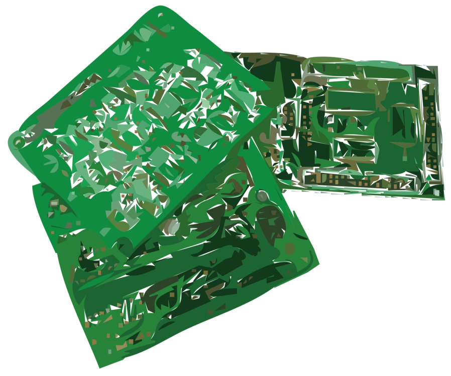 Green,Plastic,Printed Circuit Boards