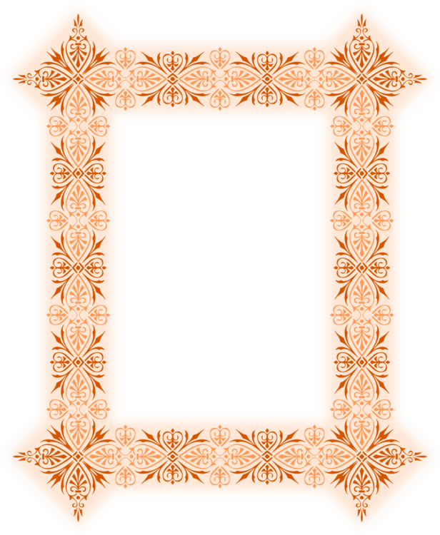 Picture Frame,Symmetry,Peach