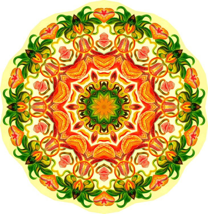 Plate,Flower,Symmetry