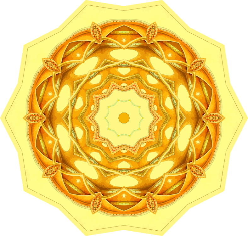 Circle,Gold,Yellow