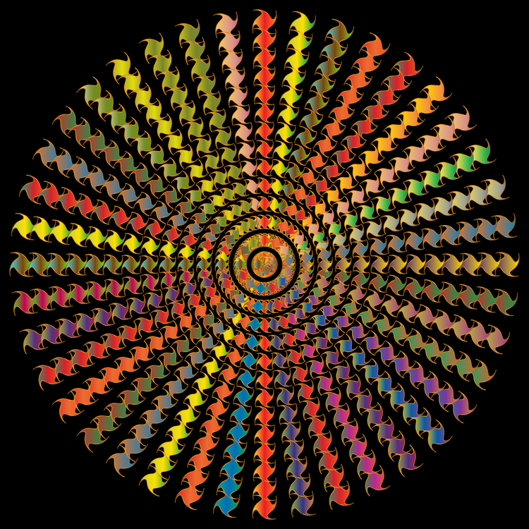 Symmetry,Spiral,Fractal Art