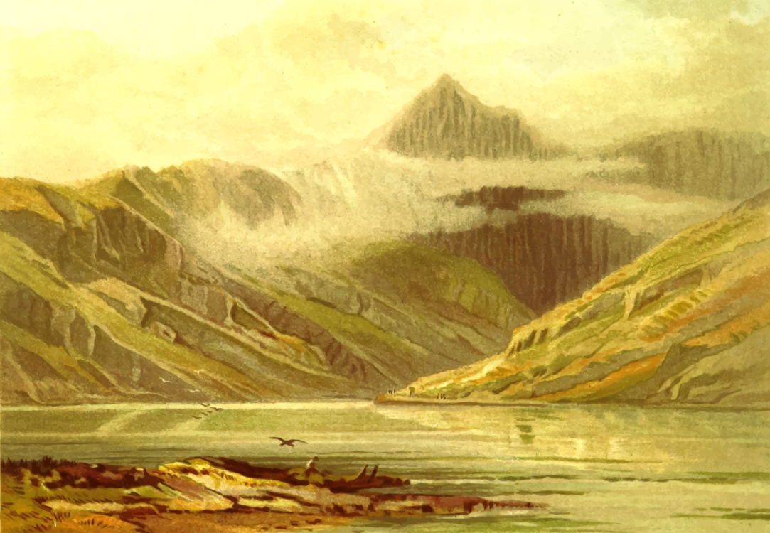 Mountain,Watercolor Paint,Mount Scenery