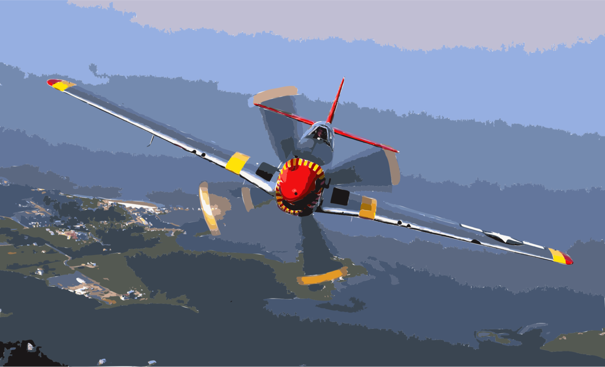 Propeller Driven Aircraft,Aerobatics,Monoplane