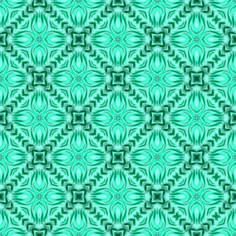 Symmetry,Aqua,Green