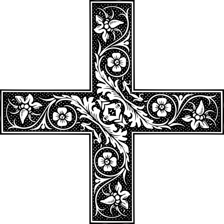Symbol,Cross,Monochrome