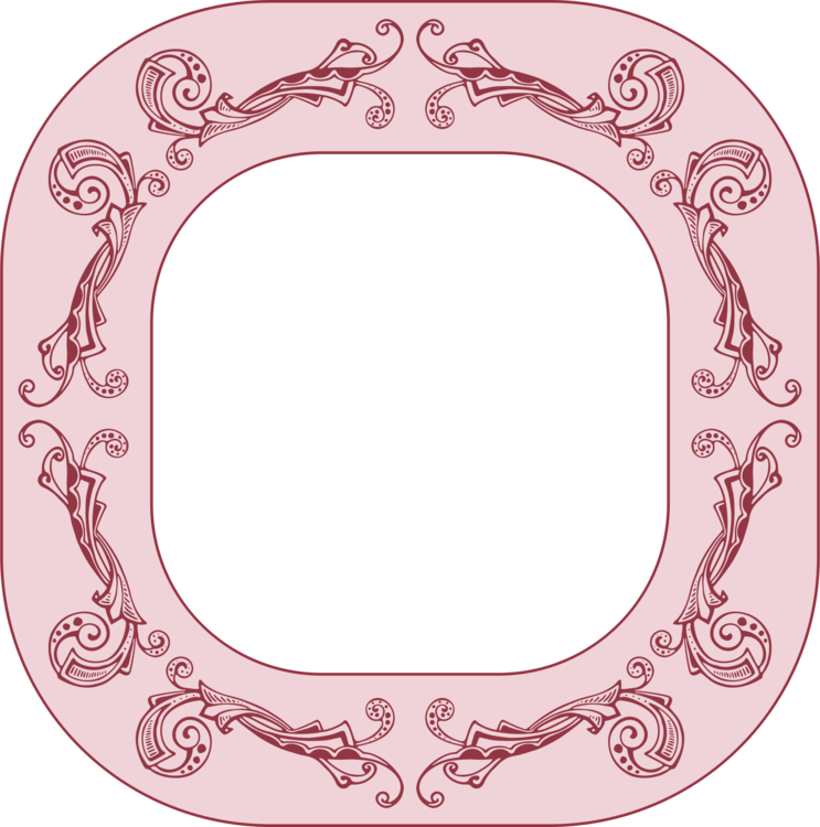Pink,Picture Frame,Makeup Mirror