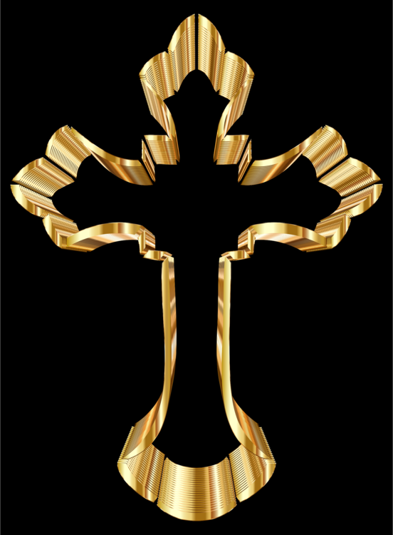 Gold,Symbol,Cross