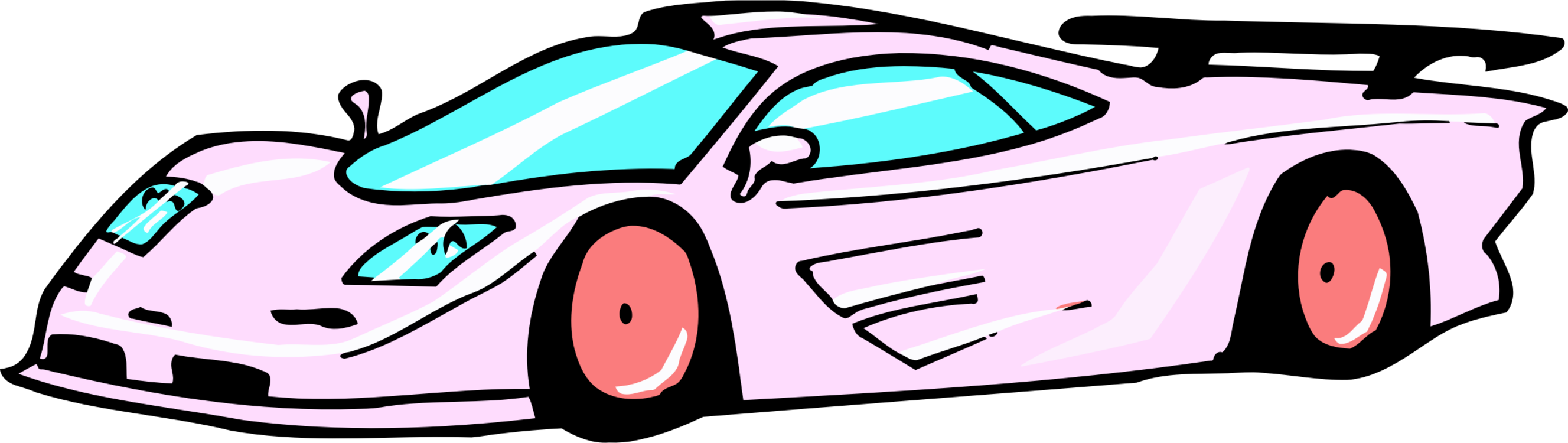 Pink,Compact Car,Car
