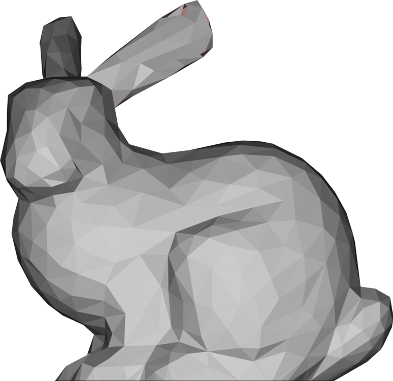 Mammal,Black And White,Stanford Bunny