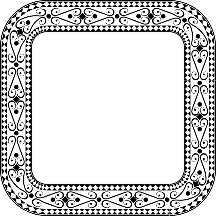 Picture Frame,Line Art,Square