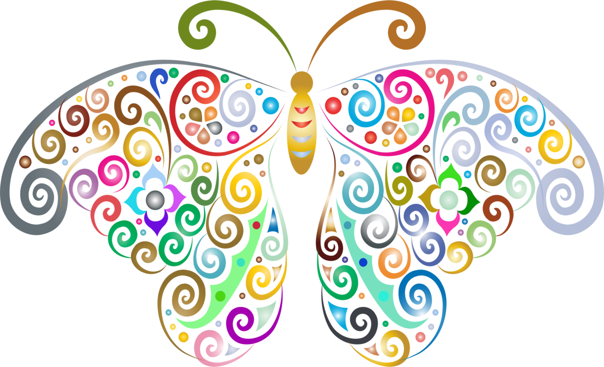 Butterfly,Line Art,Symmetry