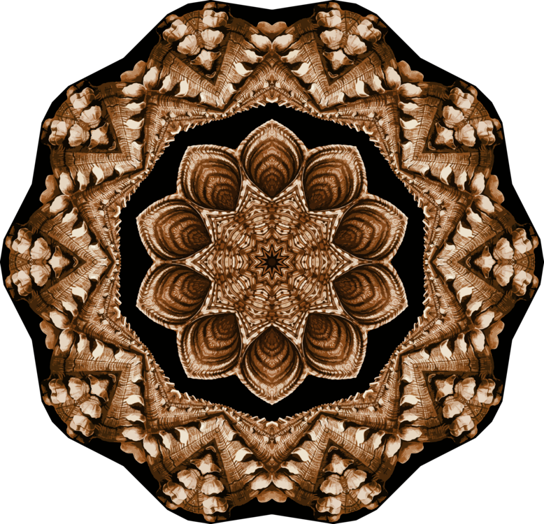 Brown,Circle,Mandala