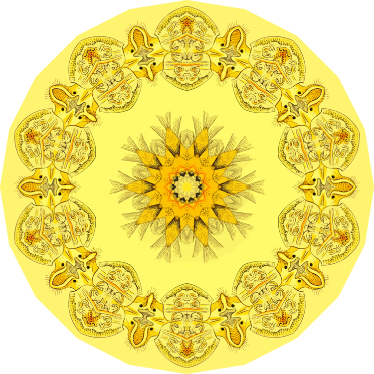 Circle,Gold,Yellow
