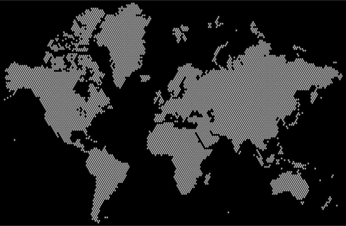 Графическая карта земли. Independent country