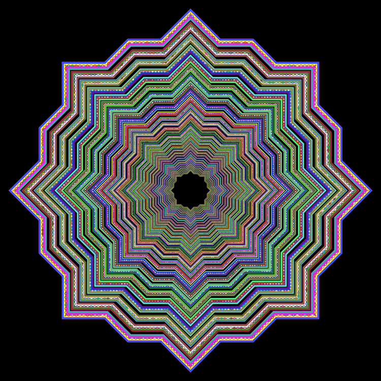 Symmetry,Fractal Art,Circle