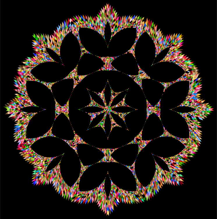 Symmetry,Fractal Art,Circle