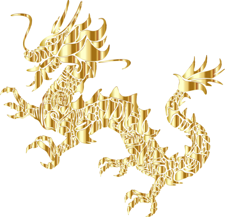 Gold,Dragon,Fictional Character