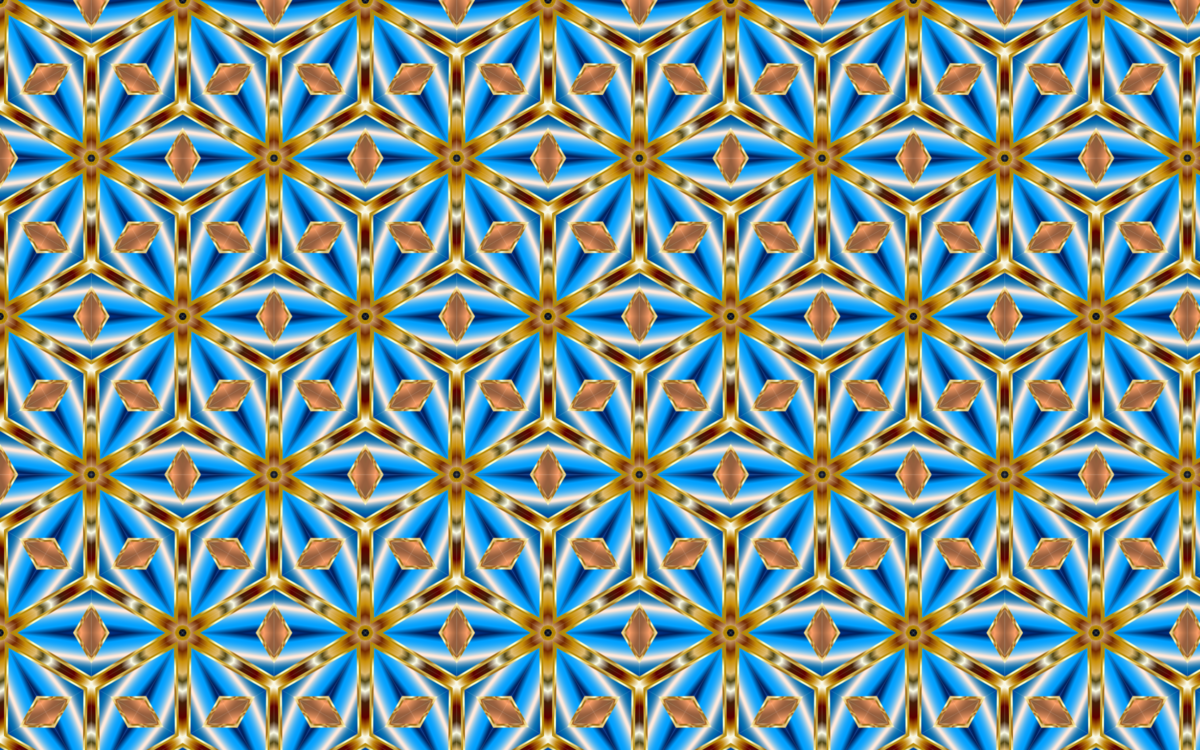 Blue,Flower,Symmetry