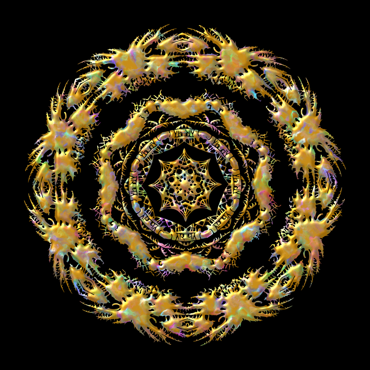 Symmetry,Sphere,Fractal Art