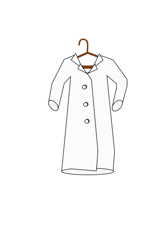 lab coat clip art