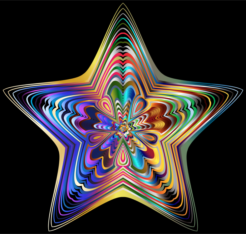 Star,Symmetry,Fractal Art